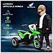 Moto Elettrica Per Bambini Con Licenza Honda Crf450rl A 3 Ruote, Età 18-36 Mesi, Verde - Foto miniatura 4