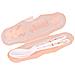 Cutlery set Set di posate per bambini Arancione, Bianco Plastica - Foto miniatura 3