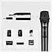 Talomen, Microfono Wireless, Ricaricabile, 160 Ft, Karaoke, Dj, K60-2 - Foto miniatura 3