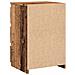 Comodino Legno Antico 40x35x62,5 cm in Legno Multistrato - Foto miniatura 3
