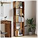 Libreria Legno Antico 45x24x159 Cm In Legno Multistrato - Foto miniatura 3