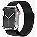 Vonmhlen Milanese Loop Band Nero Stainless Steel - Foto miniatura 2