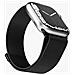 Vonmhlen Milanese Loop Band Nero Stainless Steel - Foto miniatura 3