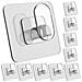 Ganci Adesivi Resistenti Per Cucina E Bagno 10-pack - Foto miniatura 1