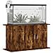 Supporto Acquario 101x41x58 cm in Legno Multistrato Rovere Fumo - Foto miniatura 4