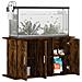 Supporto Acquario 101x41x58 cm in Legno Multistrato Rovere Fumo - Foto miniatura 3