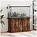 Supporto Acquario 101x41x58 cm in Legno Multistrato Rovere Fumo - Foto miniatura 2
