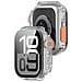 Custodia Protettiva Per Apple Watch - Pc Rigido E Vetro Temperato Transparent 46 Mm - Foto miniatura 1