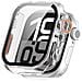Custodia Protettiva Per Apple Watch - Pc Rigido E Vetro Temperato Transparent 46 Mm - Foto miniatura 3