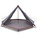 Tenda Familiare Tipi 8 Persone Grigia e Arancione Impermeabile - Foto miniatura 3