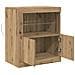 Mobile con luci LED Rovere Artigianale 60,5x37x67 cm - Foto miniatura 6