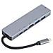 ES623012 replicatore di porte e docking station per laptop USB 3.2 Gen 1 (3.1 Gen 1) Type-C Grigio - Foto miniatura 3