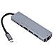 ES623012 replicatore di porte e docking station per laptop USB 3.2 Gen 1 (3.1 Gen 1) Type-C Grigio - Foto miniatura 5