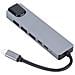 ES623012 replicatore di porte e docking station per laptop USB 3.2 Gen 1 (3.1 Gen 1) Type-C Grigio - Foto miniatura 1