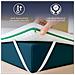 Topper 135x190 In Memory Foam Breeze A 9 Zone | Altezza 5 Cm | Tessuto Polar Anallergico E Rinfrescante | Made In Italy - Foto miniatura 7