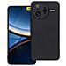 Custodia Tpu Silicone Cover Case Per Poco F7 Ultra Black - Foto miniatura 1