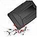 Custodia Per Amazon Fire Hd 10 Armored Con Supporto Nero - Foto miniatura 3