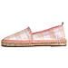 Espadrillas Da Donna In Cotone Biologico Rosa Taglia 39 - Foto miniatura 4