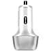 Caricatore Per Accendisigari Usb-c / Usb-a Pd 38w Qc 3.0 Modello Ultimate, Argento - Foto miniatura 4