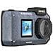Action Camera Realishot WP9500 24MP CMOS Video 5K Ultra HD Zoom Digitale 18x Display 2.9" Grigio - Foto miniatura 3