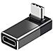 Adattatore Usb4 Type-c Maschio A Femmina - Convertitore Ad Angolo Retto, Supporta Ricarica 240w E Dati 40gbps - Foto miniatura 1