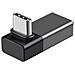 Adattatore Usb4 Type-c Maschio A Femmina - Convertitore Ad Angolo Retto, Supporta Ricarica 240w E Dati 40gbps - Foto miniatura 3