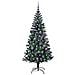 Albero di Natale artificiale con luci integrate Verde 180 cm - Foto miniatura 4