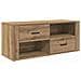 Mobile TV Rovere artigianale 100 x 35 x 40 cm Legno multistrato - Foto miniatura 1