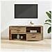 Mobile TV Rovere artigianale 100 x 35 x 40 cm Legno multistrato - Foto miniatura 4