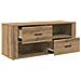 Mobile TV Rovere artigianale 100 x 35 x 40 cm Legno multistrato - Foto miniatura 5