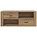Mobile TV Rovere artigianale 100 x 35 x 40 cm Legno multistrato - Foto miniatura 6