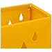Supporto per Ombrellone giallo senape 28 x 12 x 41 cm Acciaio - Foto miniatura 5