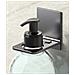Supporto Regolabile Da Parete Per Gel Doccia E Shampoo 2 Pezzi — Alluminio Aerospaziale Grigio Gun Organizer Verticale Salvaspazio - Foto miniatura 2