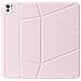 Cover per iPad Pro 13 (2024) - Pelle /PU, Rosa - Foto miniatura 1