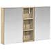 Set di Armadi da Bagno con lo scaffale 3 pcs 80 x 10,5 x 50 cm - Foto miniatura 1