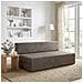 Divano Letto Pieghevole Grigio Chiaro 152 x 86,5 x 60 cm - Foto miniatura 2