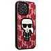 Karl Lagerfeld Klhcp13xpmnikpi Iphone 13 Pro Max 6,7 Custodia Rossa /rossa Monogram Ikonik Patch - Foto miniatura 6