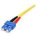 Cavo patch duplex in fibra modalità singola LC-SC - LSZH da 1 m - Foto miniatura 3
