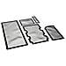 Kit Antipolvere per Corsair 750D - Nero - Foto miniatura 1