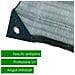 Rete 6x10 m telo antispina con angolo rinforzato ideale per raccolta olive - Foto miniatura 2