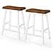 Set Tavolo Da Bar E Sgabelli 3 Pz In Legno Massello - Foto miniatura 5
