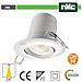 Faro Direzionabile Led Ip20 9w 3000k 700lm 24 Foro: 95mm - Foto miniatura 1
