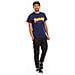T-shirt Flame Logo Blu Scuro (m, Blu Scuro) - Foto miniatura 4
