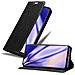 Custodia Compatibile Con Huawei P Smart Plus In Nero Di Notte - Coperchio Protettiva Con Chiusura Magnetica, Funzione Stand E Tasca Per Le Carte - Foto miniatura 1
