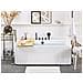Vasca Da Bagno Bianca Freestanding Rettangolare 170 Cm Quatre - Foto miniatura 9