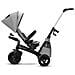 Triciclo Kinderkraft Easytwist Grigio - 3 Ruote - Leggero - Scalabile - Durevole - Foto miniatura 4