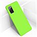 Cover Silicone Samsung Galaxy S20 Fe Semi-rigida Opaca Soft Touch Verde - Foto miniatura 4