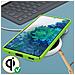 Cover Silicone Samsung Galaxy S20 Fe Semi-rigida Opaca Soft Touch Verde - Foto miniatura 5