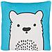 Cuscino Per Bambini Con Stampa Di Orso 45 X 45 Cm Blu Waranasi - Foto miniatura 10