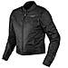 Giacca Moto Tessuto Cordura Manica Staccabile Racing Sport Touring Nero S - Foto miniatura 4